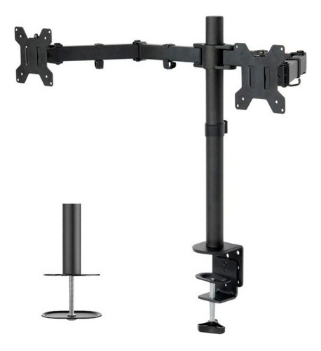 Soporte Doble Monitor Brazo Móvil 10-32 Rotacion 360