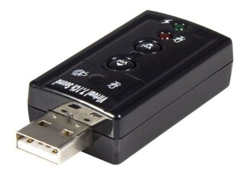 ***** Virtual ***** Usb Stereo Audio Adapter Tarjeta De Soni