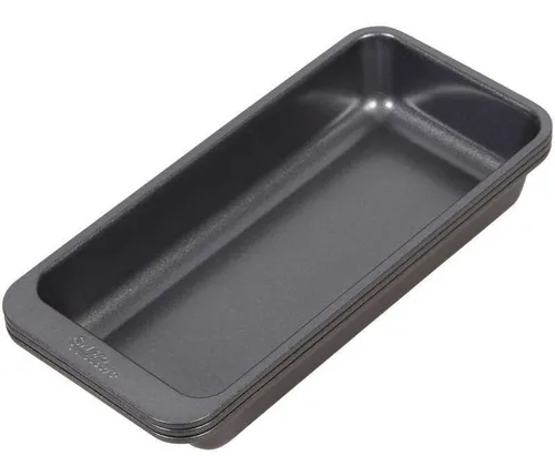 Molde Rectangular Budin 3 Unidades Wilton Titanweb