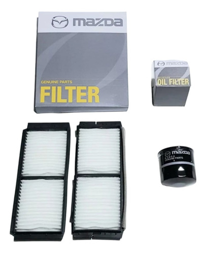 Filtro Polen+aceite Original Mazda 3 10-14  Envió Gratis 