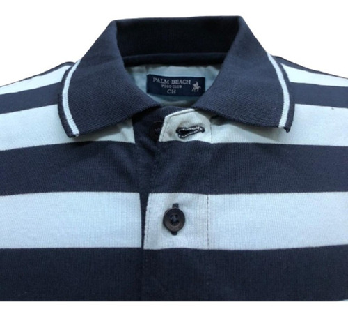 Playera Tipo Polo Para Hombre Palm Beach Polo Club