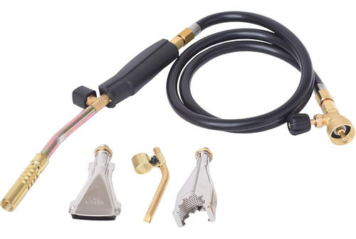 Kit Antorcha Gas 6000 Btu 3 Quemadores Para Soldadura Metáli