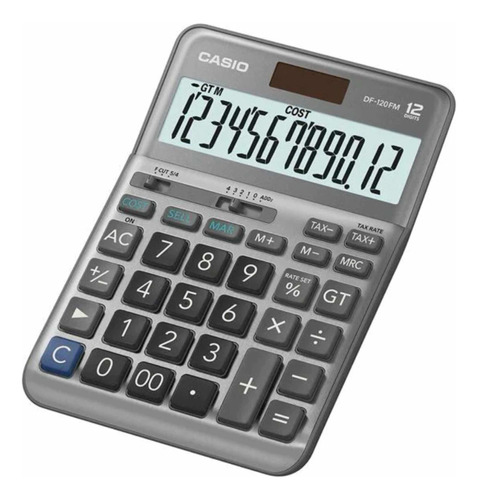 Calculadora De Mesa Casio Df-120tm Nueva