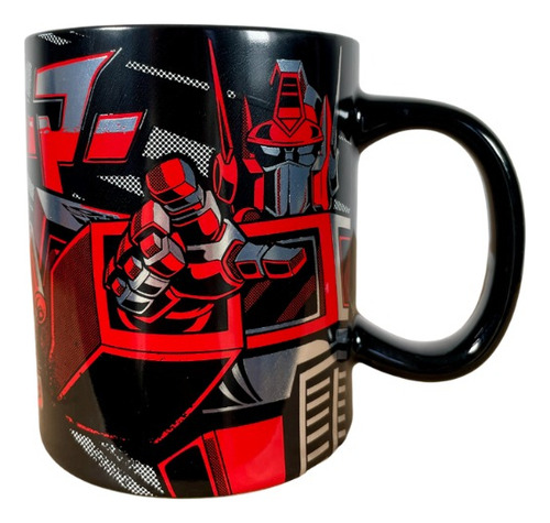 Taza Jumbo De Cerámica Optimus Prime - Transformers 576 Ml