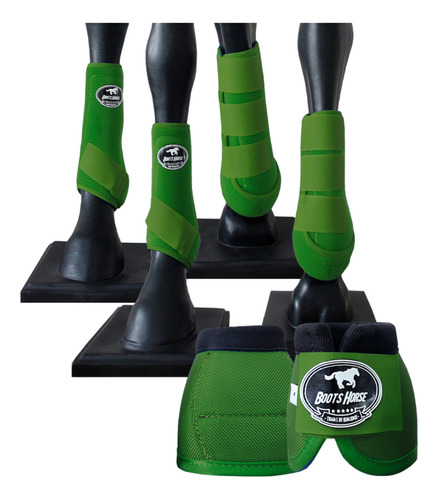 Kit Color Ventrix Completo Boleteira + Cloche - Boots Horse Cor verde bandeira