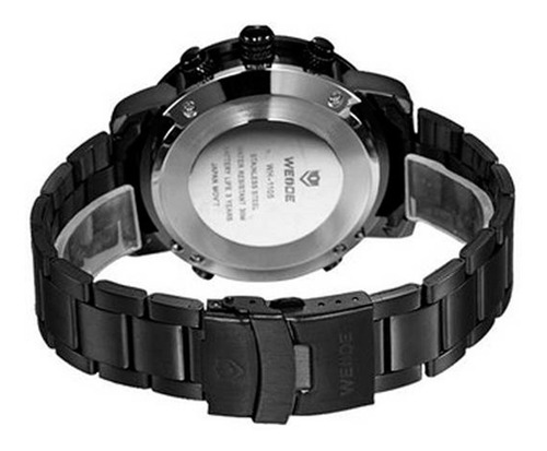 Relógio Masculino Weide Preto Fosco