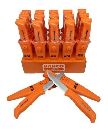 Imagen 3 de 4 de Cuchillo Bahco 1446 Caza Pesca Camping Electricidad