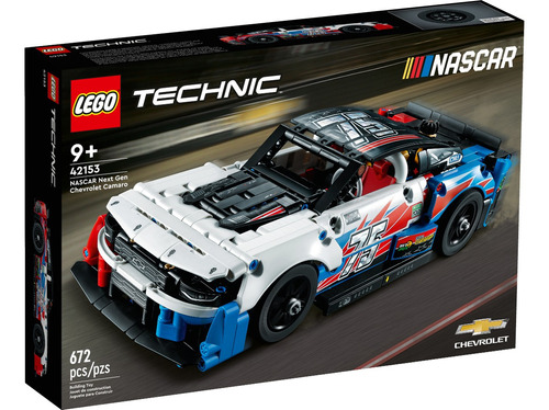 Lego Technic 42153 Nascar Chevrolet Camaro Zl1 672 Pzs - P3