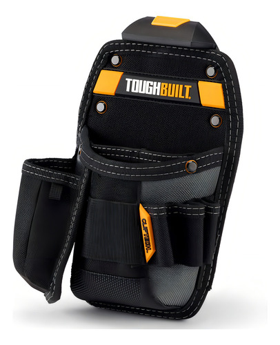 Bolso Portaherramientas 8 Bolsillos Toughbuilt Tb-ct-26 Color Negro