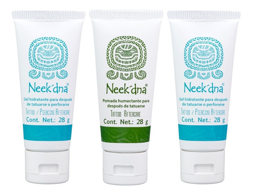2 Piercing Aftercare + 1 Tattoo Aftercare Neek'dna Kit 3 Pzs