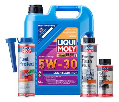 Liqui Moly 4 Pzas 5w30 Fuel Protect Oil Additiv +regalo