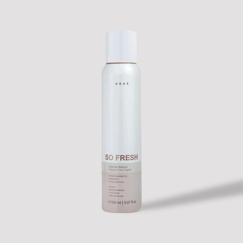 Shampoo A Seco Braé So Fresh 150ml Vegano Antioleosidade