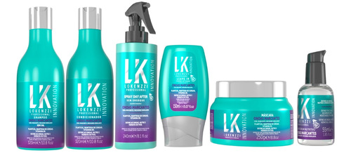 Kit Lokenzzi Ondas Marcante Completo Cabelos Ondulados