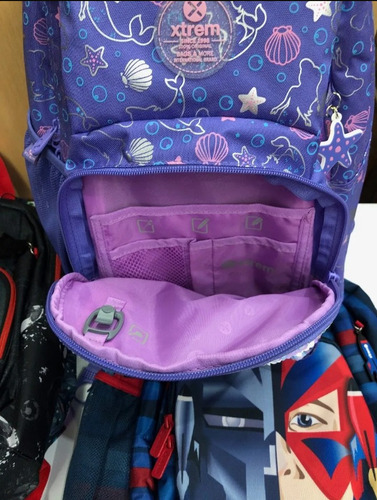 Divina Mochila Xtrem Impact Kids Unicornio Primaria Escolar