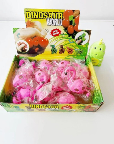 Squishiy Caja 12 Pelotas Flamenco Anti Estrés