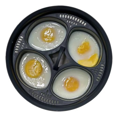 Vaporizador De Huevos 4 En 1, Moldes De Silicona Para Picar