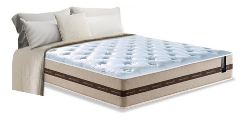 Colchão De Molas King Cama Inbox Pró Smart 193x203x22 Bege