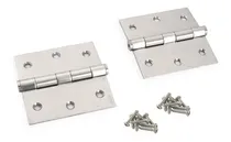 Comprar Bisagras 2060 Acero Inoxidable 3.5  X 3.5  - 88mm X 88mm