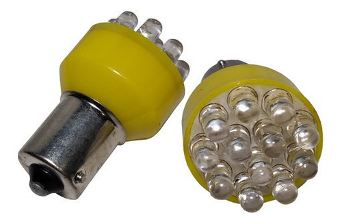 Bombillos 1 Contacto 12v12 Led Ambar