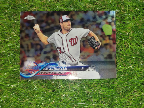 Cv Max Scherzer 2020 Topps Chrome Update All Star Game 