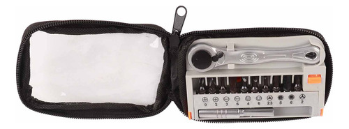 Aa Mini Llave De Trinquete Rápida Portátil 12 En 1 De 1/4