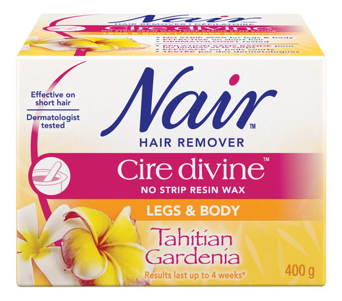 Nair Cire Divine Microwaveable Cuerpo Depilacin Cera Kit (ta