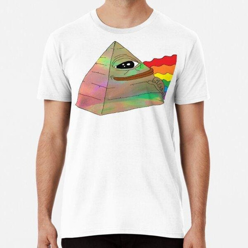 Remera Rare Cosmic Pyramid 4chan Pepe Meme Algodon Premium 