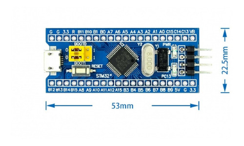 Stm32f103 C8t6 Arm Stm32 Arduino Stm32f103c8t6