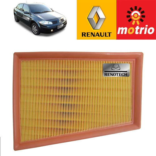 Filtro De Ar Megane Ii 2.0 16v 2006 A 2013 8200371661 