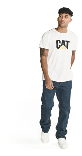 Jeans Hombre Cat Triblend Stretch Denim Straight