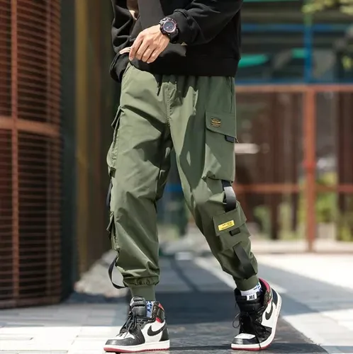 Jogger Casual Hombre Cinta Harem Pantal n Streetwear Hip Hop