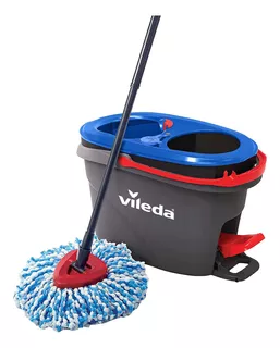 Trapeador de Microfibra Cubeta con Pedal Vileda Rinse Clean