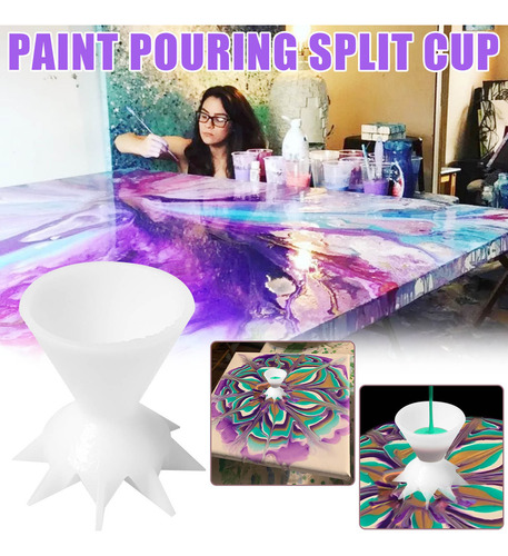 Pintura Para Hacer Tú Mismo, Para Llenar Vasos, Embudo, Desv