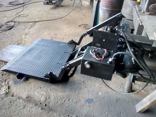 Plataforma Elevatoria Carga 500kg Volks Hr Bongo Mb Ford