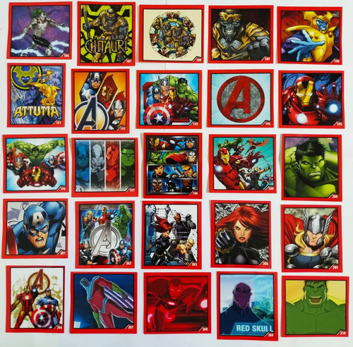 Figuritas Album Avengers Los Vengadores Sd