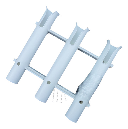 Práctica Blanco 3 Link Barra Soporte Socket Plástico Pp Mate