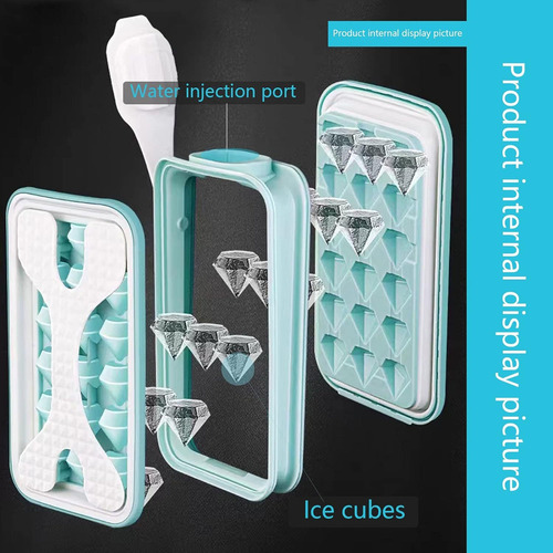 Cubitera De Silicona Moldes Reutilizables Portátil