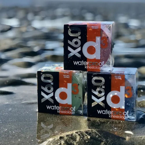 Cinta Kinesiológica D3 X6.0 Xtreme Tape Resistente Al Agua