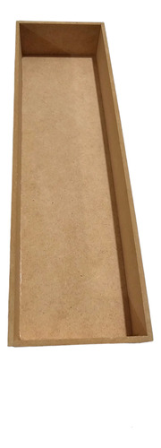 18 Cajas Sin Tapa 26cm X 7cm X 3cm De Madera Mdf