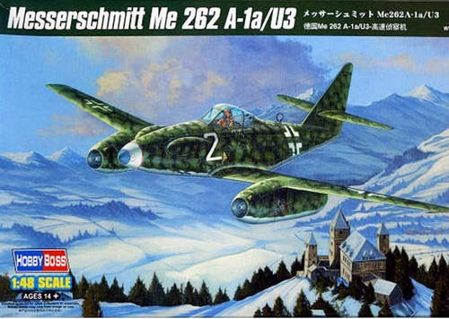 Messerschmitt Me 262 A-1a/u3 Escala 1/48  Hobbyboss 80371