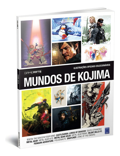 Game ARTS - Volume 4: Mundos de Kojima, de Editora Europa. Editorial Editora Europa Ltda., capa mole em português, 2021
