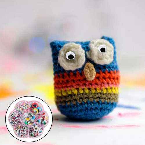 5 Olhos De Segurança Mistos Com Estojo De 400pcs.