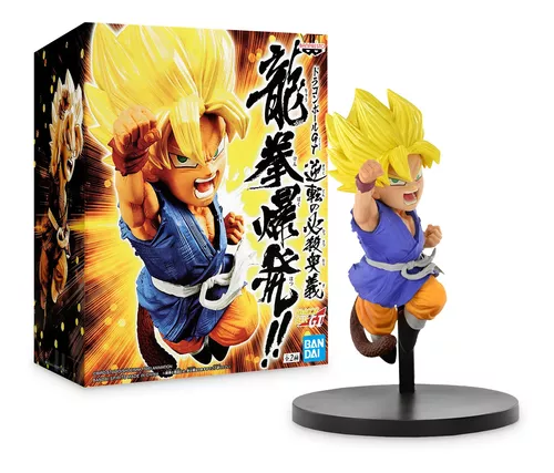 Boneco Dragon Ball - Goku Super Sayajin 2 Original Bandai em