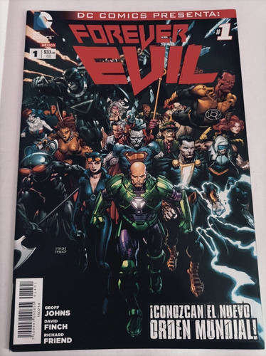 Forever Evil Dc Cómics #s 1, 2, 3, 4, 5, 6 Y 7