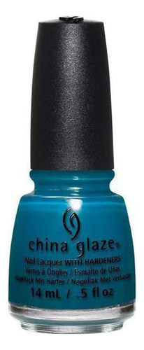 Esmalte De Uñas China Glaze Jagged Litlle Verde Azulado 14ml