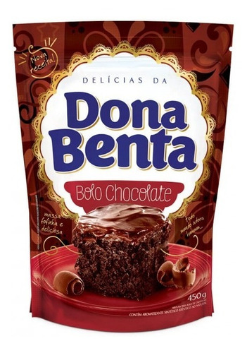 Atacado C/10 Mistura P/ Bolo De Chocolate Dona Benta 450g 