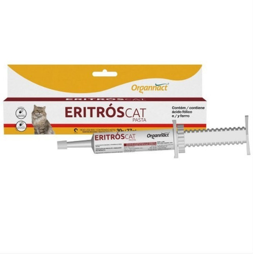 Eritrós Cat Pasta 30g Suplemento Vitamínico - Organnact