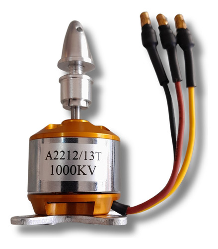 4 Motor Brushless A22-12 1000kv Montante Spinner Aeromodelo
