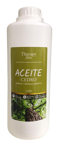 Aceite Masaje Therapy Hidratante Cedro Cosedeb 1 Litro