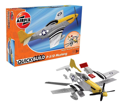 Quick Build P-51d Mustang - Airfix J6016